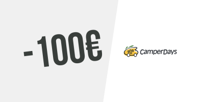 Exclusivo ! 100€ de descuento en Camperdays