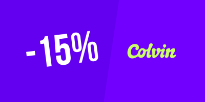 15% de descuento en Colvin — Suscríbete al newsletter