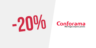¡Venta Flash! 20% de descuento extra en una selección de sofás, colchones y muebles en Conforama