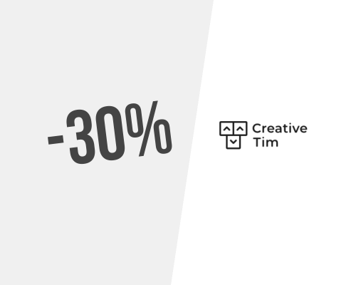 Código promocional Creative Tim