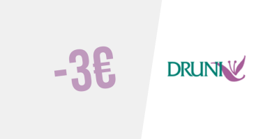 3€ de descuento en Druni — Suscríbete al newsletter