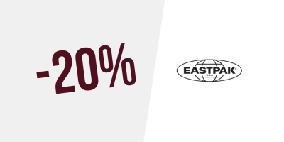 ¡Oferta flash! 20 % de descuento en todo y envío gratuito en Eastpak