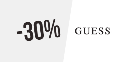 ¡Rebajas de mitad de temporada! 30 % de descuento en Guess