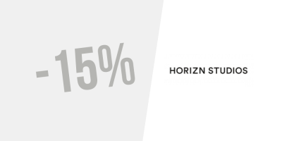15% de descuento en Horizn Studios — Suscríbete al newsletter