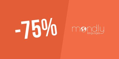 ¡Exclusivo! 65% de descuento en la suscripción ilimitada para 41 idiomas en Mondly