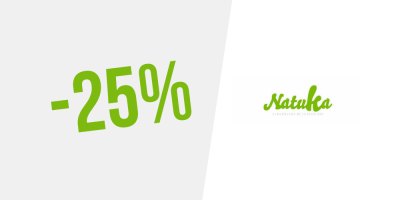 25% de descuento en las nuevas LATAS Húmedas de Natuka.