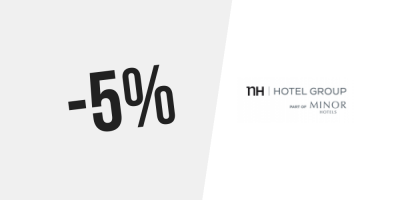 5% de descuento en NH Hotel Group (Inscríbete en NH Rewards)