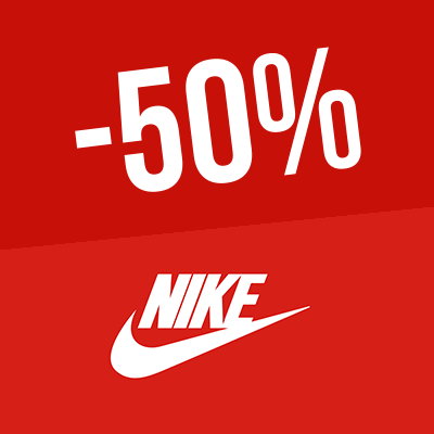 Nike → 50% en febrero 2023