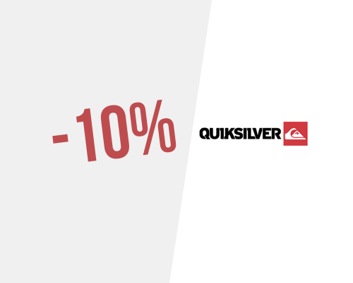 10% de descuento en Quiksilver (Suscríbete al newsletter)