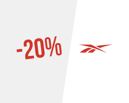 15% de descuento en Reebok (Suscríbete al newsletter) – código