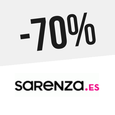 promocional Sarenza 70% descuento en julio 2023