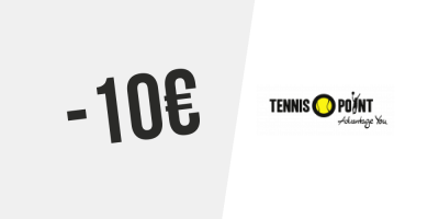 10€ de descuento en Tennis Point — Suscríbete al newsletter