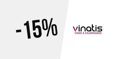 ¡Venta Flash! 15% de descuento en grandes vinos en Vinatis