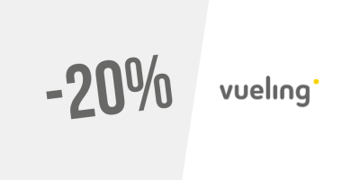 ¡Oferta de invierno! Hasta un 20 % de descuento en Vueling. ¿A qué esperas?